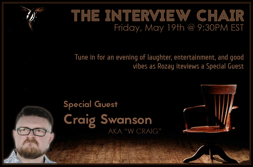 What ya doin Friday night 930p EST? Come meet Craig Swanson! Multiple appearances in some amazing content on the Cut YouTube Channel which has Over 11 Million Subscribers. twitch.tv/realistrozay