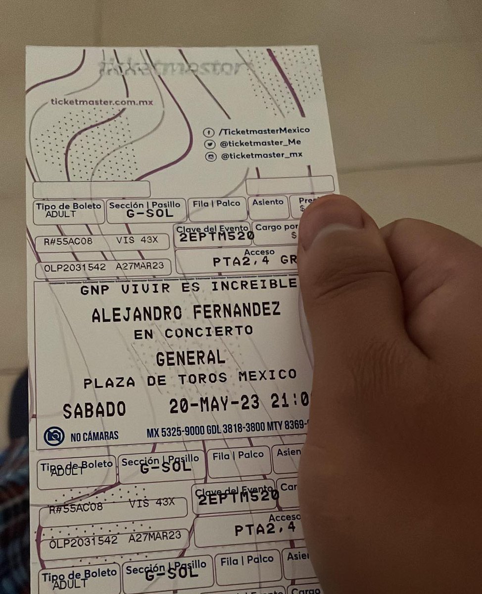 dj_reca's tweet photo. Me sobran para #alejandrofernandez este sábado zona general 5547651417 @VendoBoletosDF @Vendo_Boletos @_Boletitos @boletos #RT #AF @alexoficial https://t.co/2MNln1CSsn