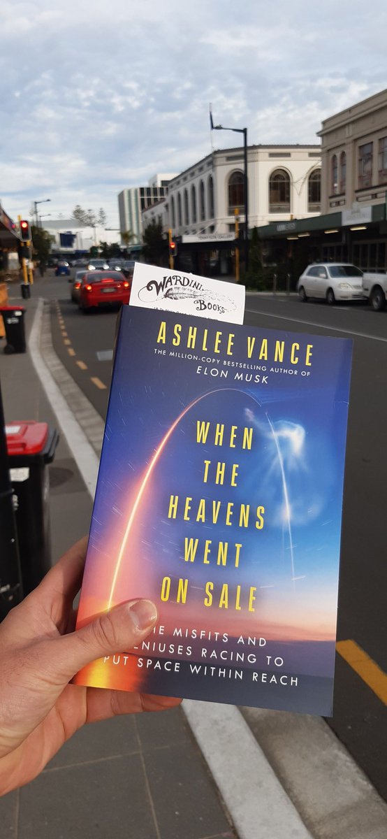 It finally arrived in the backareas of Napier, New Zealand! I'm gonna enjoy this <a href="/ashleevance/">Ashlee Vance</a> ! Thanks!