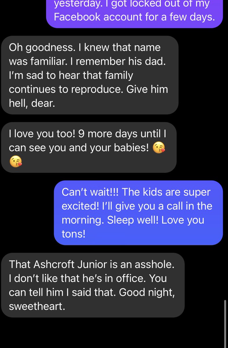 LauraAnnSTL's tweet photo. A message from my grandma calling out my ‘mean tweet’ before having a slight change of heart. 🤭 https://t.co/HPywT3fo63