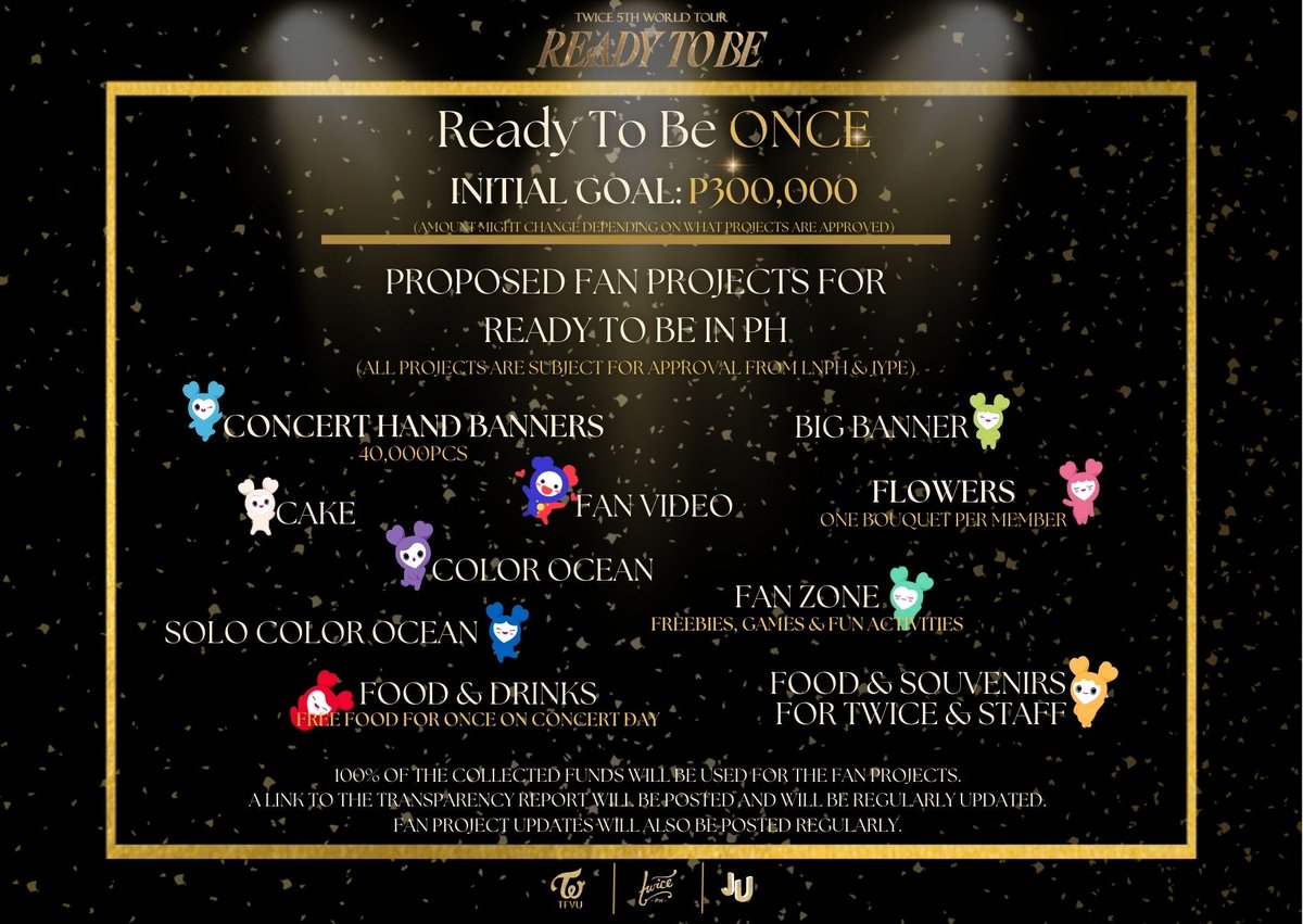 twice_ph's tweet photo. Ready To Be ONCE Donation Drive

Hey PH Once! As a way of making the concert an even greater experience for all of us, we have proposed different fan projects and for these projects to succeed, we’re seeking your help through a Donation Drive. 

Donations of any amount are welcome.
After sending your donation, please submit it thru the form, https://t.co/buP3503fKV

Thank you so much, Once! ❤️

#ReadyToBeinPH
#TWICE_5TH_WORLD_TOUR
#TWICE #ONCE
@JYPETWICE