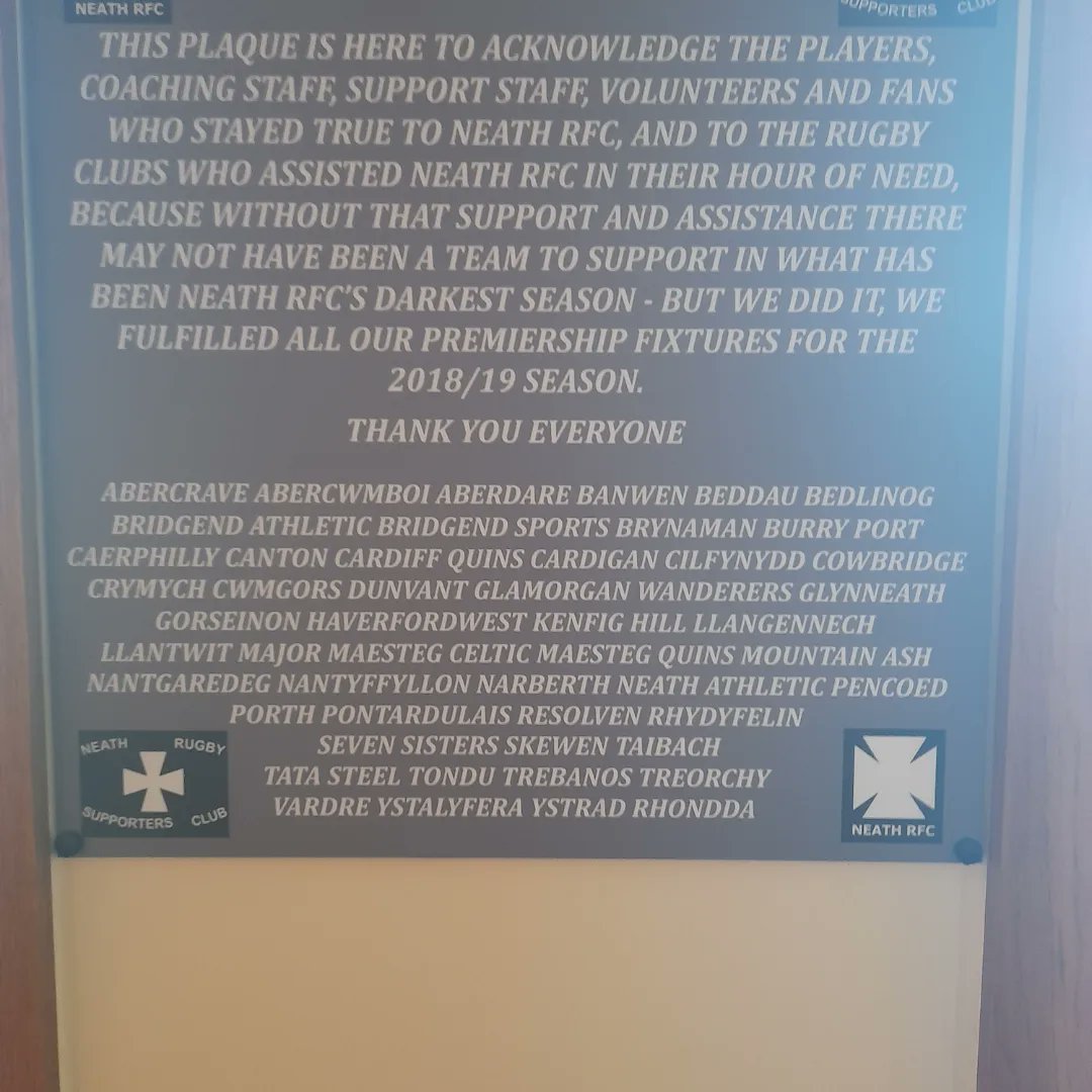 DeanEva35680286's tweet photo. Time to celebrate...but also a time to remember who helped us during dark times...thank you 🖤🖤🏉👏👍#WEARENEATH!! https://t.co/4h5Yf0OU4s