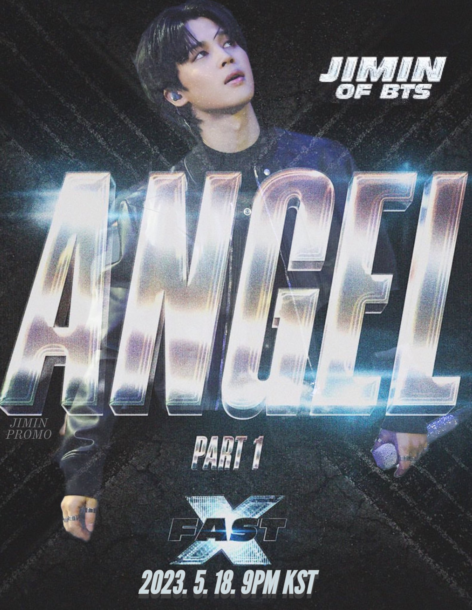 BTS Jimin's 'Fast X' OST single 'Angel Pt. 1' becomes his 4th to