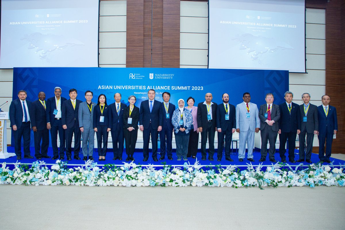 AUA_sec's tweet photo. 🌐 AUA Presidents Forum 2023 was held on May 12 at @NUedukz in Astana, Kazakhstan, as part of the AUA Summit 2023.
🌐 Panel sessions at the forum focused on the theme “Shaping Higher Education in an Evolving Asia: Creation, Integration, and Innovation.”
🔗https://t.co/WSqpQzf5v0 https://t.co/gB1CpkoI4W