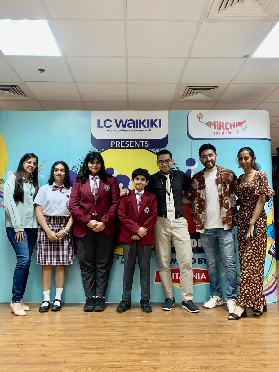 We were all excited to be entertained by our talented students at the Mirchi Jam talent contest. All who entered did our school proud and the 3 winners now go into the studio to record their songs. ⁦<a href="/PRINCIPALSSD/">Springdales School Dubai</a>⁩ ⁦<a href="/SpringdalesDXB/">Springdales School, Dubai</a>⁩ ⁦<a href="/KHDA/">KHDA | هيئة المعرفة والتنمية البشرية بدبي</a>⁩ ⁦<a href="/edarabia/">Edarabia.com</a>⁩