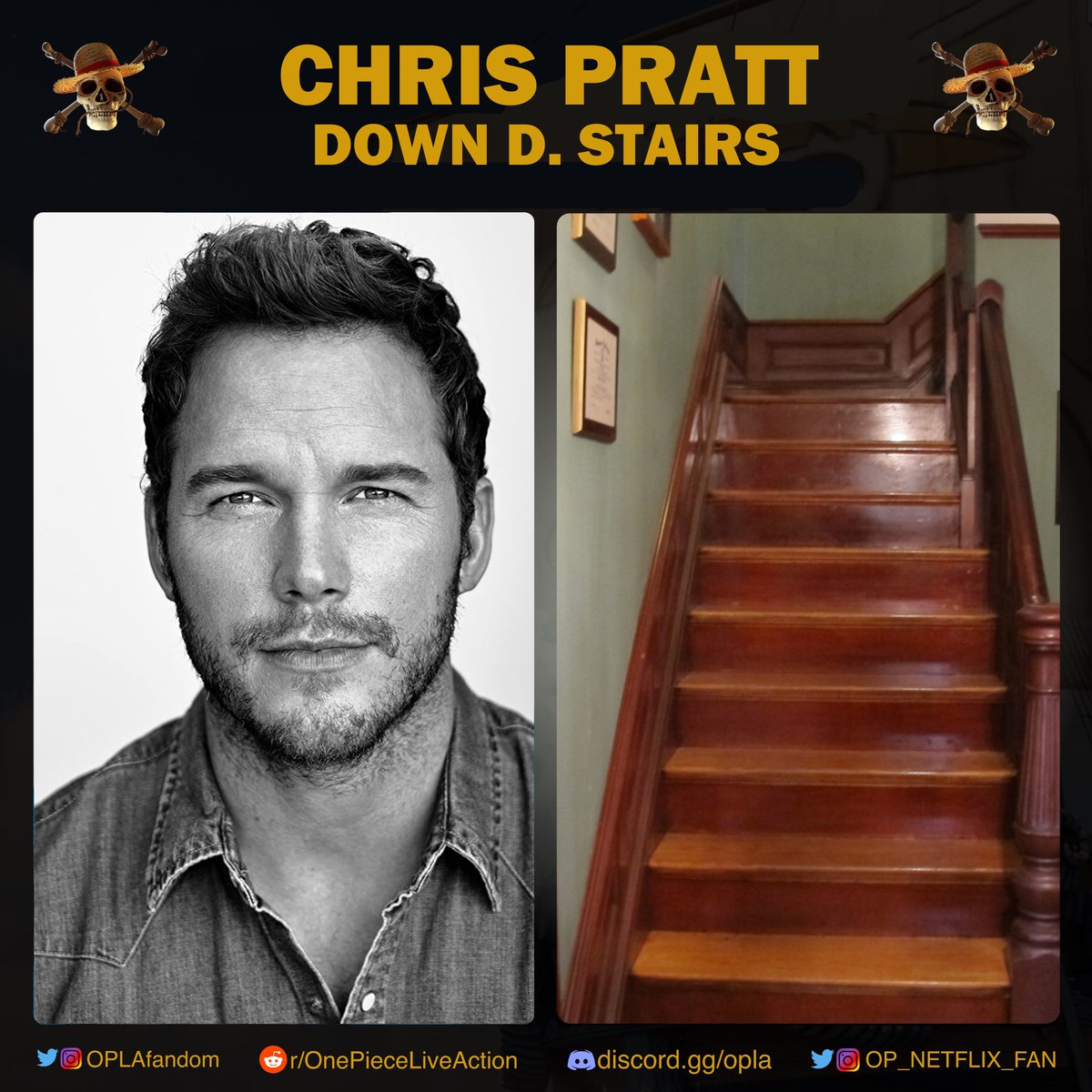 Robin Doggie On Twitter Chris Pratt Will Be Playing The Role Of Down 