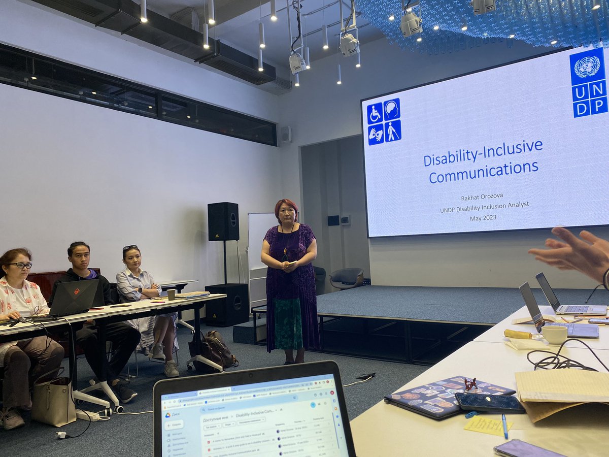 ArsAidai's tweet photo. We @undpkg is not only supporting stakeholders to build their capacity, but raising our own capacity on #disability inclusion. https://t.co/S2XRhgXEoS