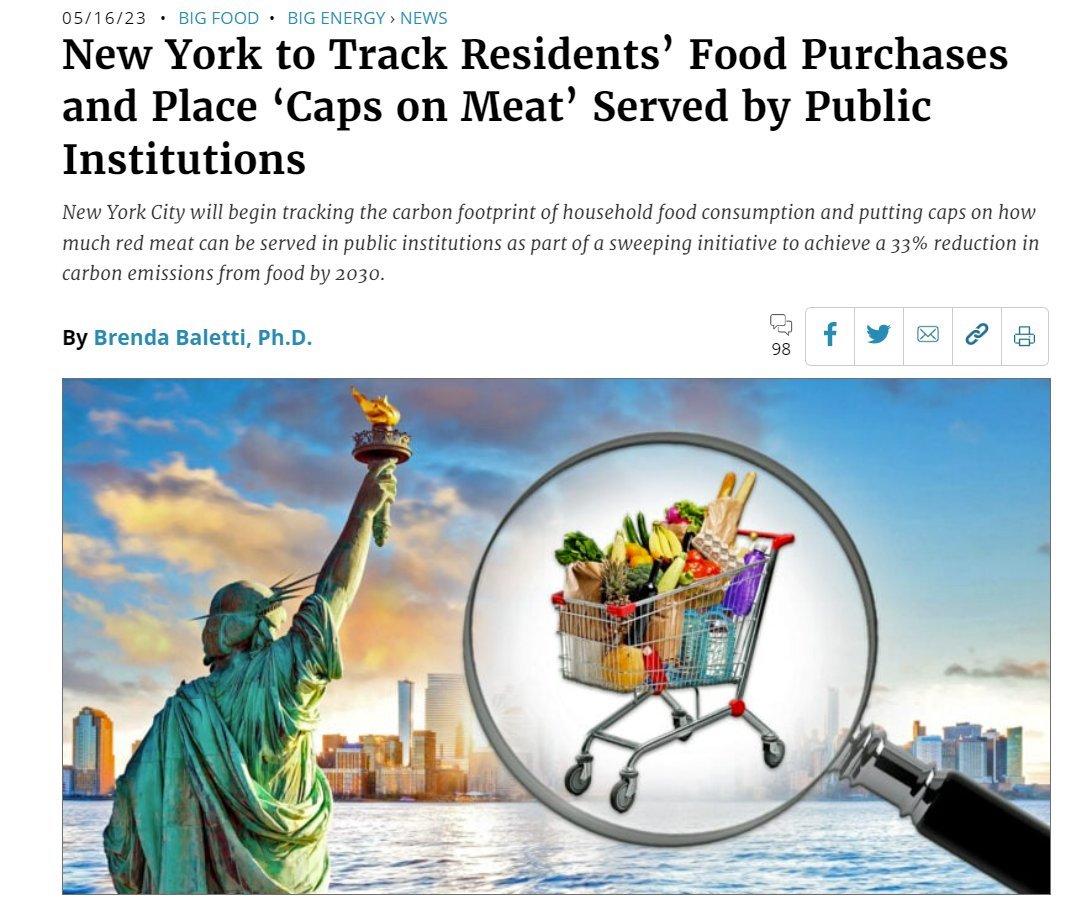 RichardHeartWin's tweet image. Central Bank Digital Currency #CDBC. What could go wrong? Well, they could just program in your meat rationing limit. And your fuel limit. And your candy limit. And your electricity limit. And your visiting friends limit. childrenshealthdefense.org/defender/nyc-t…