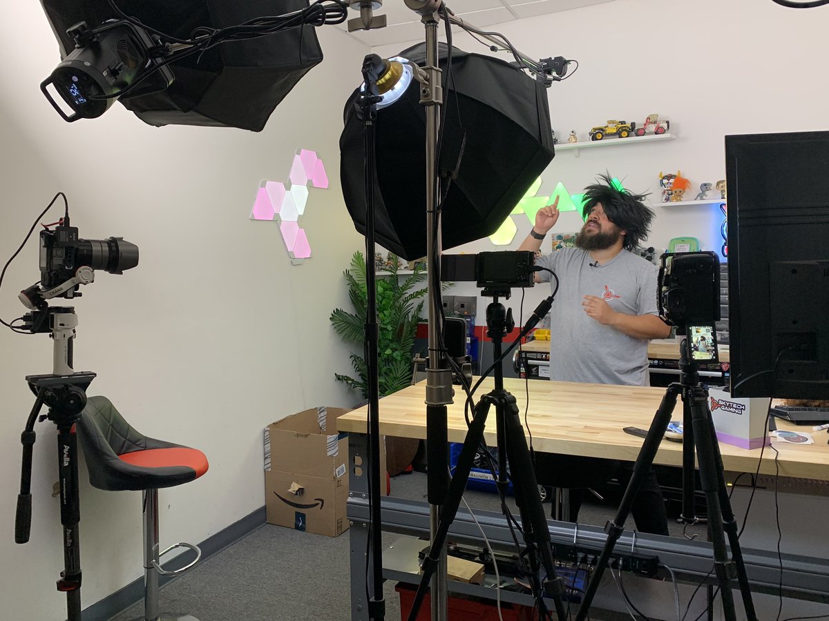 Another fun day of filming content with @elcafetero70 <a href="/skytechexe/">SkytechEXE</a>