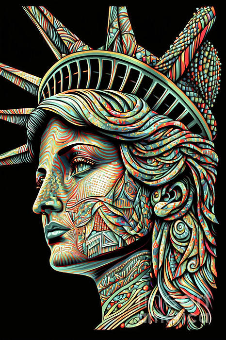 jclarkart's tweet photo. New artwork for sale! - "Statue of Liberty Zentangle 2" - https://t.co/OGZFvJBzZH @fineartamerica https://t.co/0NbA0xETxu