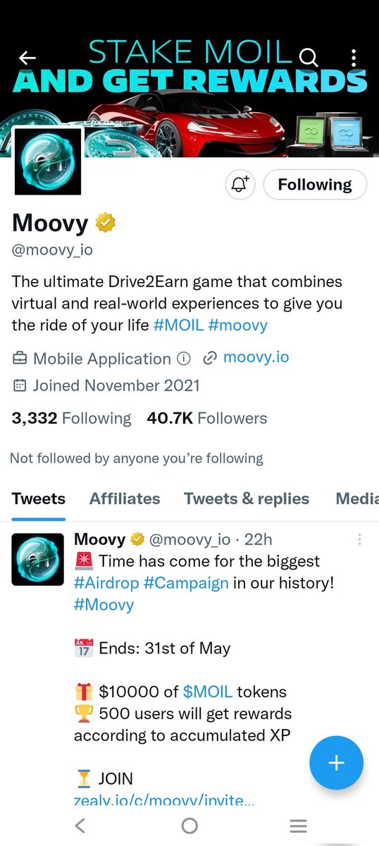 Bhupender1822's tweet photo. @moovy_io https://t.co/7IETsS2r37