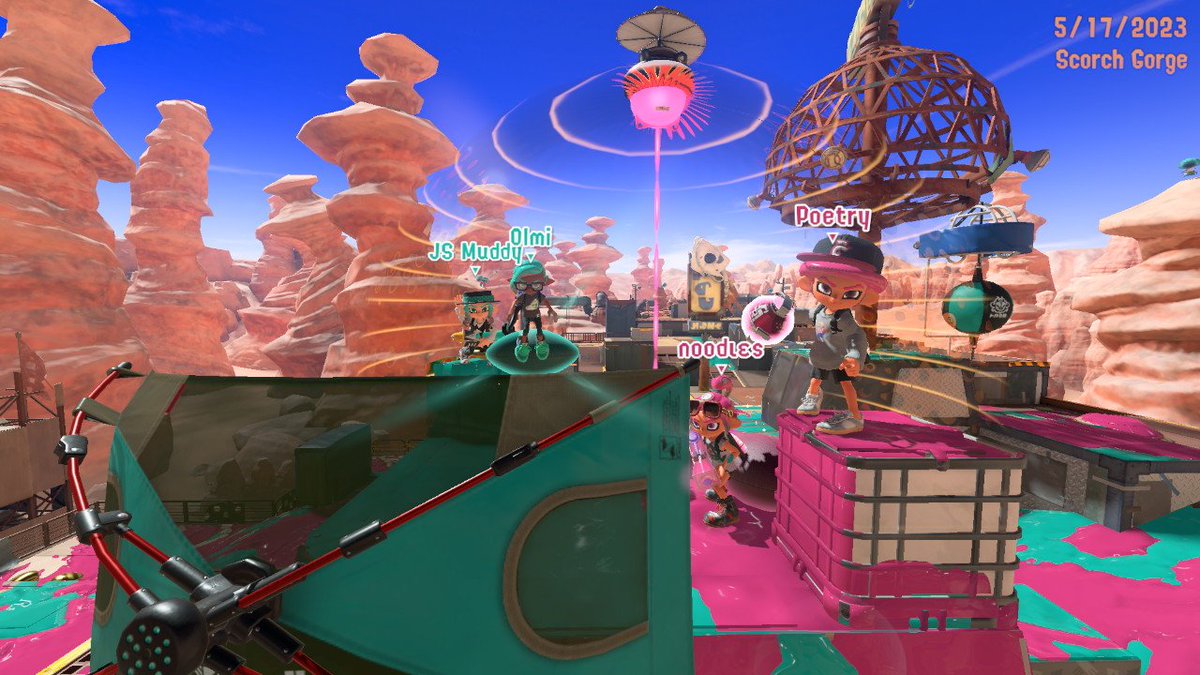 Sushirrito 🤮 got 3rd place in SOS 109 Mako Braket
Quite the ride, we got
<a href="/SplNoodles/">noodles 🍜</a> bubble and soda provider
<a href="/syncopati0n/">Poetry 回</a> the ballpoint with one (1) ttek game
<a href="/Mud_spl/">Mud🌳</a> convincing us that VPro is actually viable
<a href="/OlmiOP/">Olmi @ Funny Butterfly Site</a> with a 100% win rate on tent #TENTSWEEP
Had a lot of fun!!!