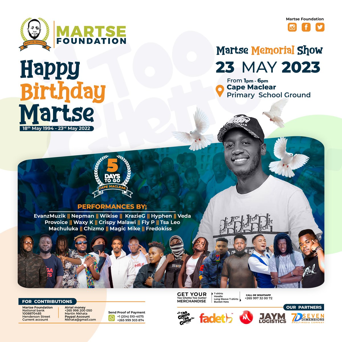 On this special day, we celebrate not just his incredible achievements and talents, but also his generous heart and commitment to making a difference in the world. As we honor Him, we kindly request your support in a meaningful cause.