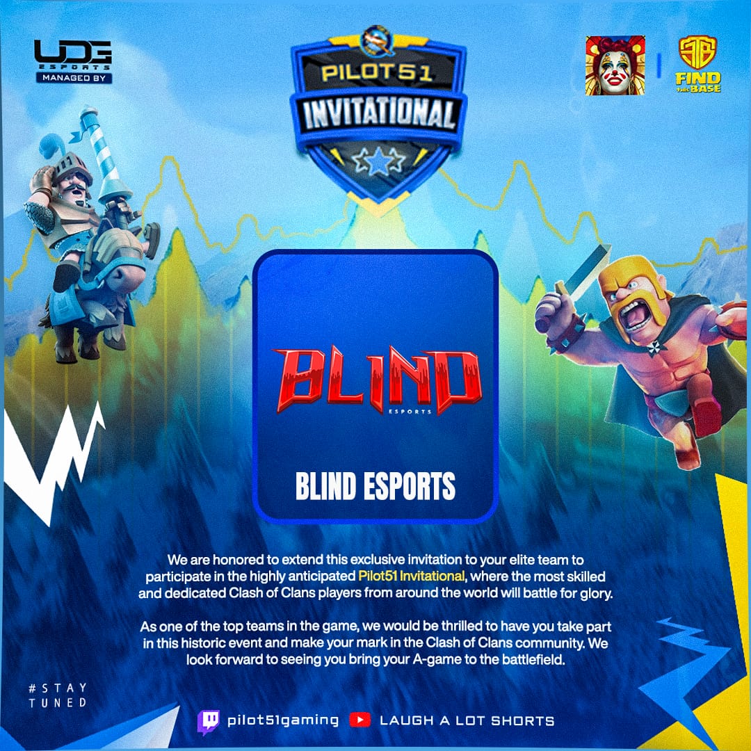 CGxCOC22's tweet photo. Thank you!! @pilot51gaming for inviting us! 🔥
We are excited to participating and giving our best! 🤩🙌 https://t.co/b2PtCxq0GL