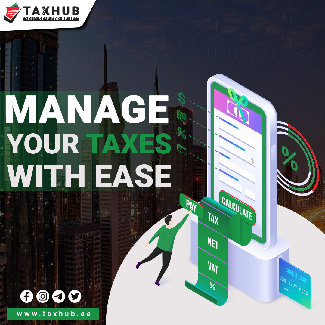 Taxhub makes paying your taxes an easy process.
#taxhub #uaetaxation #businesstips #taxuae #uaeservices #Taxationservices #easetax