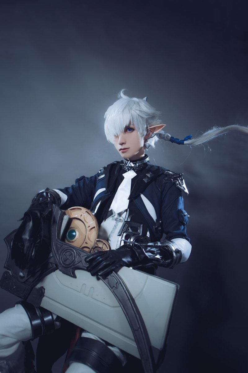 FF14 アルフィノ コスプレ ずいぶん前に撮った写真ですw #コスプレ