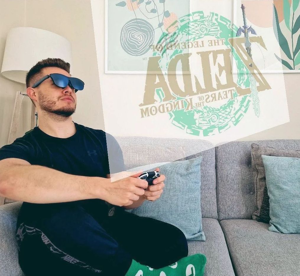 Are you ready to play ZELDA TOTK? The best moment with Rokid Max is now! 👓 🎮 Maximize your immersive gaming experience and dive into the world of adventure and excitement.

📸Created by @_Alex_P 

#TOTK
#RokidMax
#ARGlasses