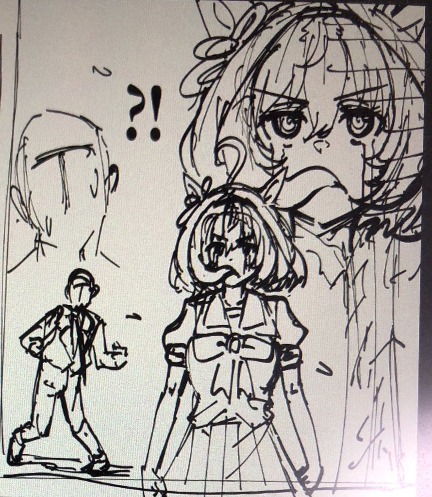 ボロボロのマントはペン入れ中に急に生えました 
