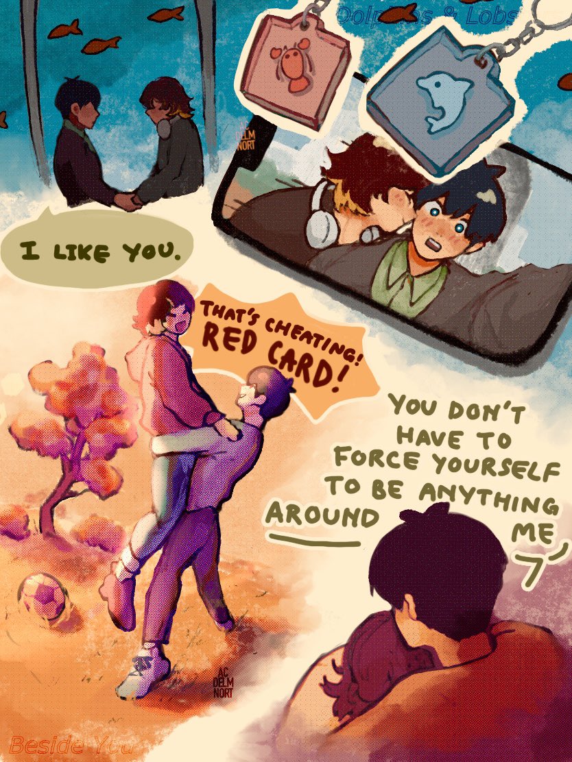 Ron 🪸 on Twitter "a fanart of the A Break Well Spent series by HopeyHope on ao3 bc i COULDNT