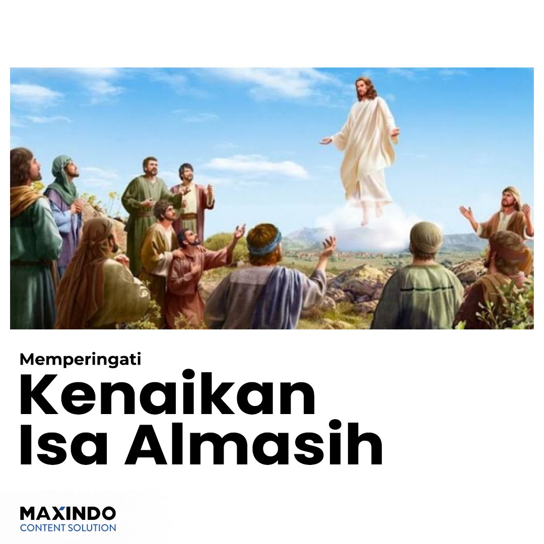 maxindosolution's tweet photo. Kedamaian hadir dalam suasana penuh kasih. Selamat Hari Kenaikan Isa Almasih 2023.
#manageservice #onlineserver #mailhosting #emails #localhost #website #webdesign #digital #digitalmarketing #softwaredeveloper #server #isaalmasih #kenaikanisaalmasih https://t.co/MOR9PgSkse