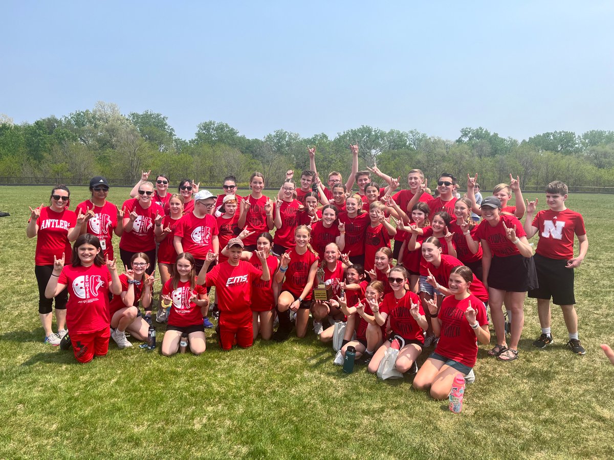 Congrats to our EMS Unified Track & Field athletes! They competed at the 2023 EPS Middle School Track Meet and were the CHAMPIONS!!! #AntlersUp #EPSAchieves