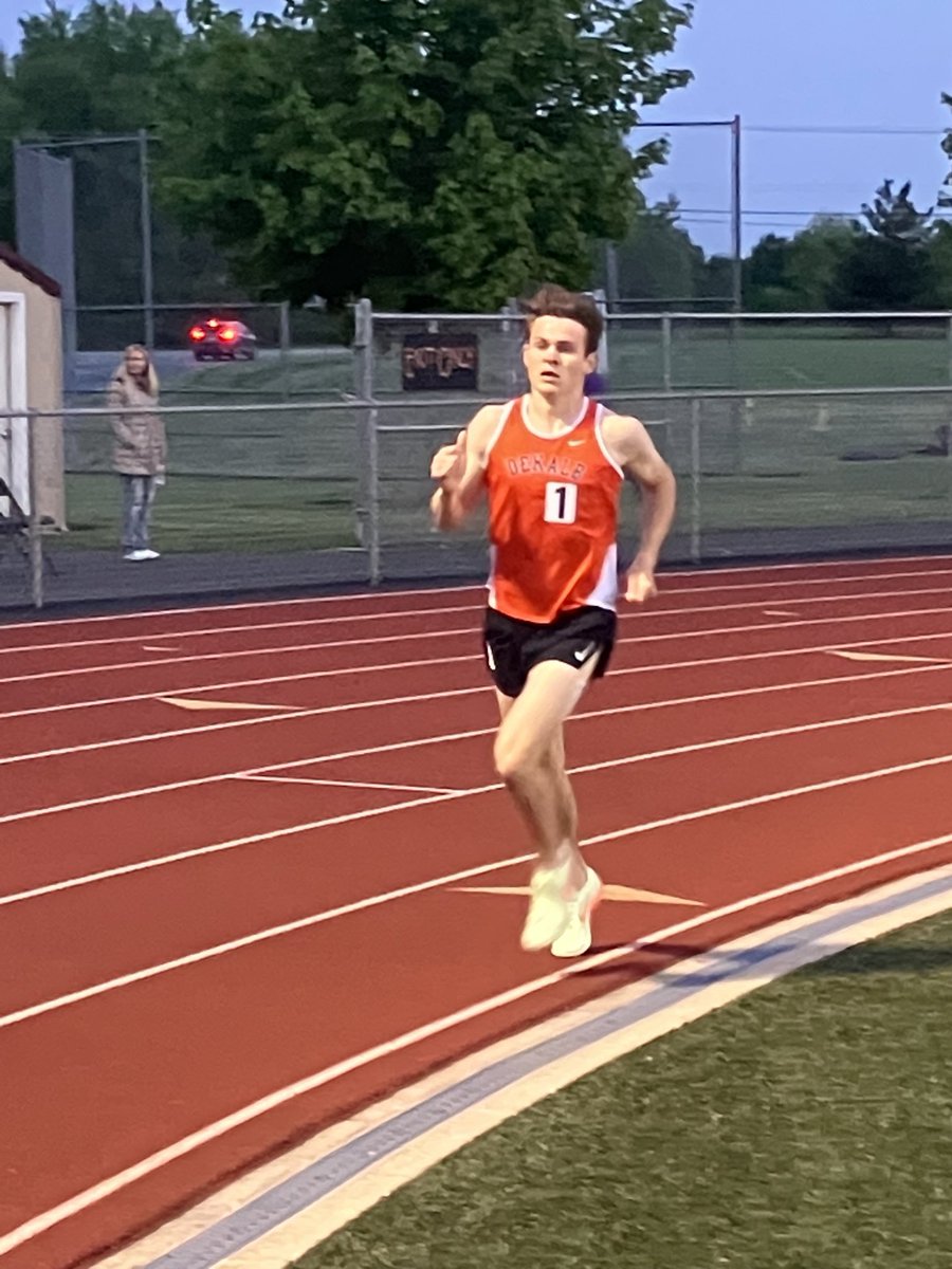 Riley qualifies for State! 1st in the 1600 (4:16)(2x champ) 1st in the 4x400 (3:25)