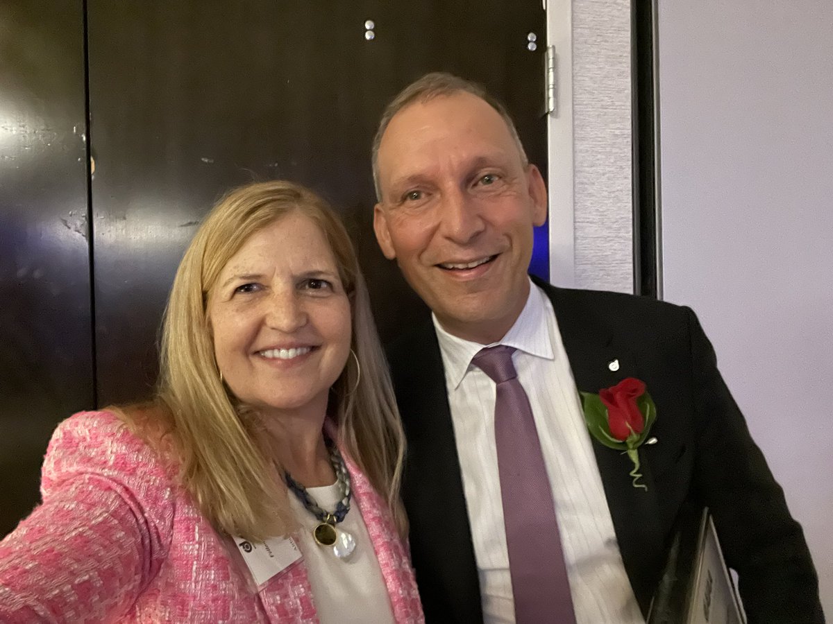 Full of gratitude for my professional friends &amp; colleagues from @nasa and beyond, and also the peers who nominated me as fellow of <a href="/aiaa/">AIAA</a>. 

Was also great to meet &amp; chat with <a href="/UMengineering/">Michigan Engineering</a> alumna and mentor Debra Faktor who took the pics. She has had a huge impact in Aerospace.