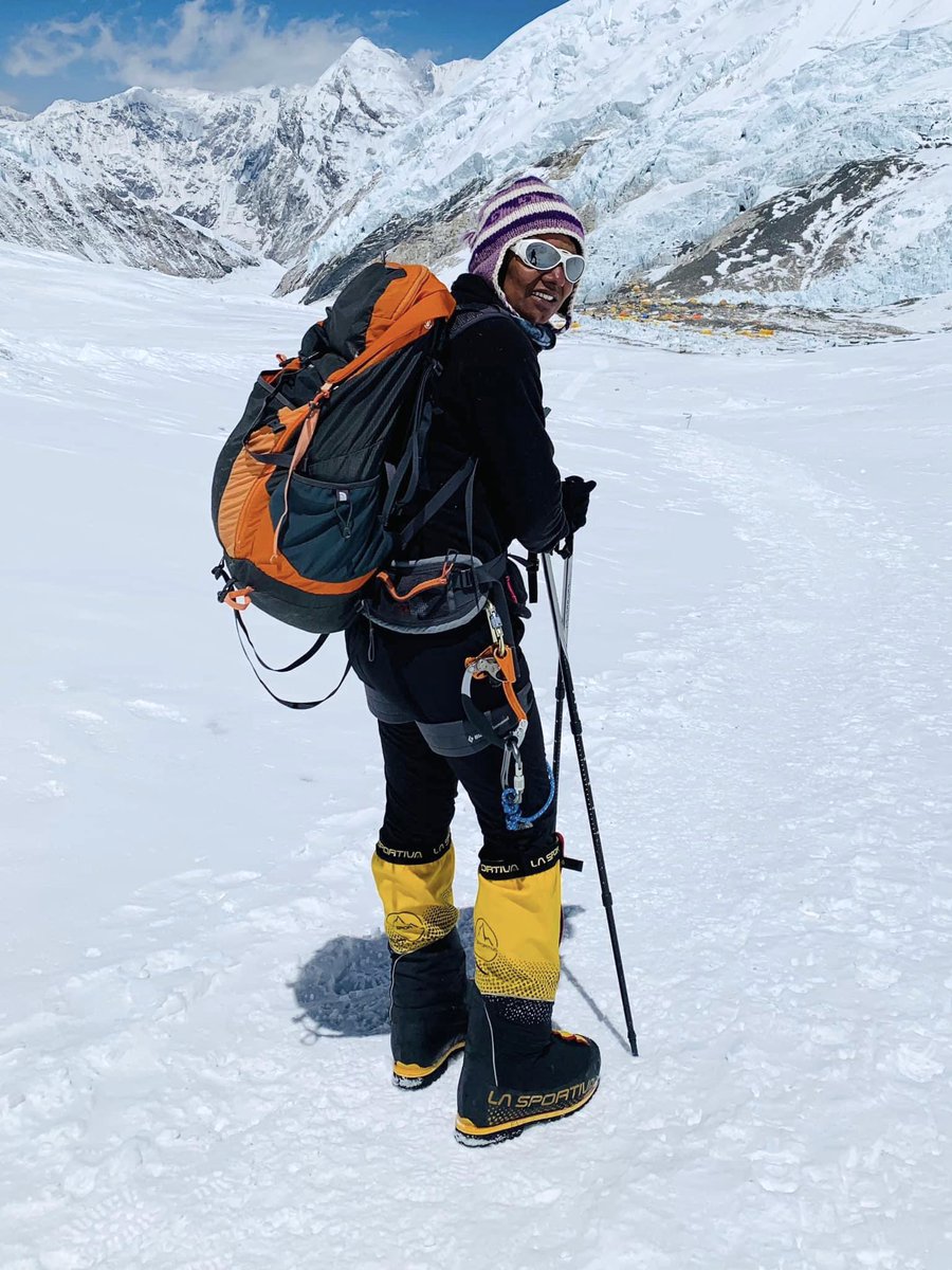 Many Congratulations to the proud daughter of Nation Anita Kundu on accomplishing yet another milestone as she scales world’s Fifth highest mountain 
Mt Makalu (8,481m) 🌟

Truly inspiring for all 👏🏻

#NariShaktiDeshKiShakti 🇮🇳
 IAS Preeti ji charkhi dadri ।