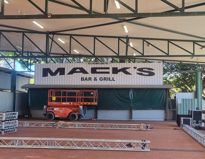 ROGUE_PRINT's tweet photo. How epic did this turn out?! HUGE Signage Made Of 10 Corflute Signs At The Brisbane RNA Showgrounds for the Truck show #truckshow #corflute #signage https://t.co/jqgZfk0vt4