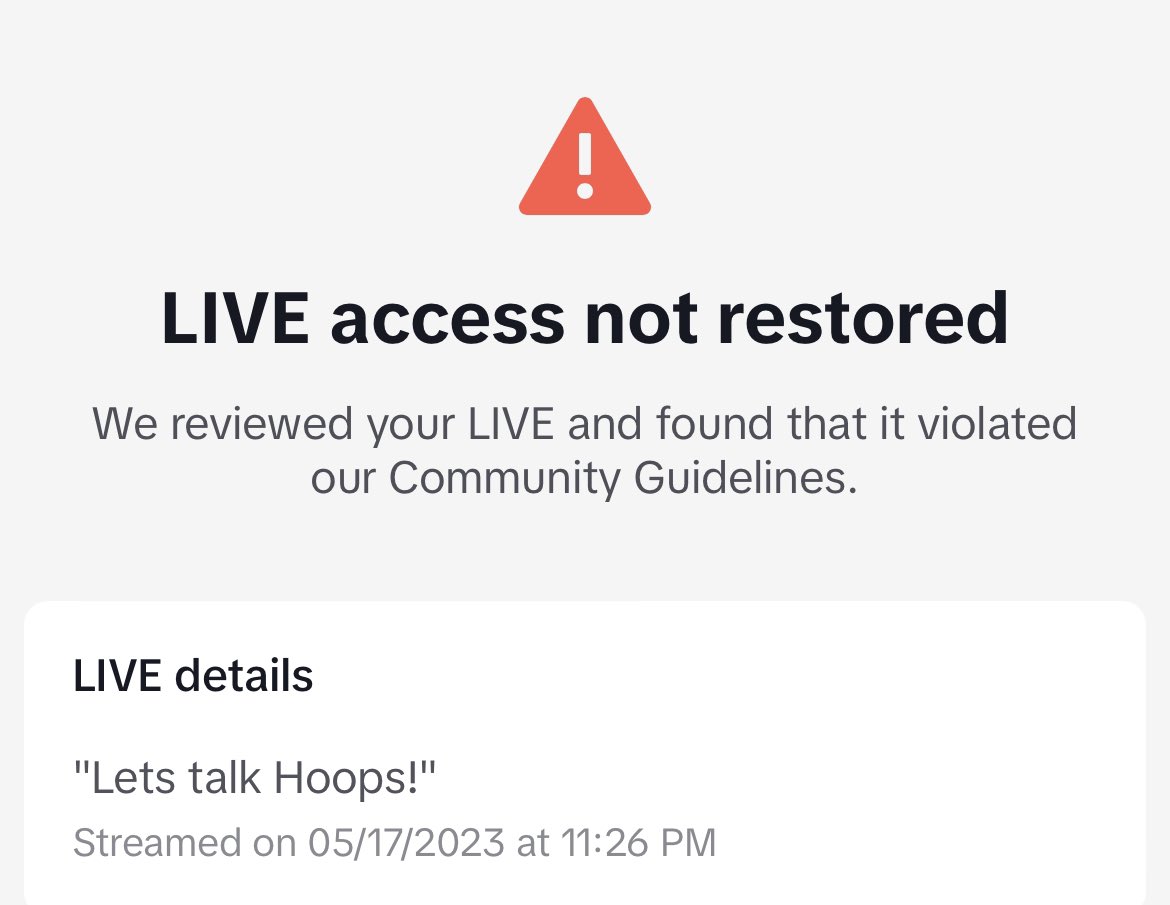 MAGIC_FAN4EVA's tweet photo. @tiktok_us bans me for just talking NBA basketball but others can twerk and post inappropriate content and dont get banned smh this is wild… I dont even curse in my lives, this the 3rd time @TikTokSupport, then they tell you to fill out a form and never respond #Ridiculous https://t.co/nkZsFmEyeG
