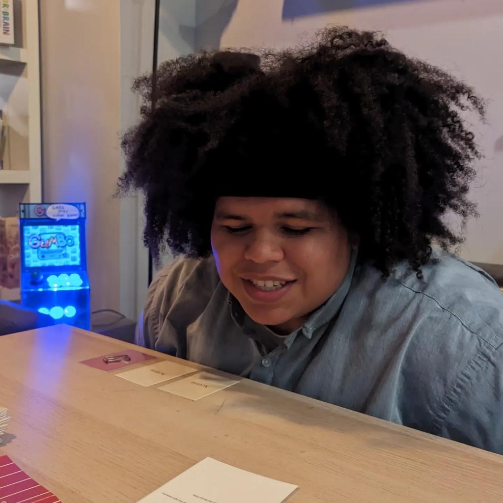 gumbo_nyc's tweet photo. Our inaugural Tabletop Playtest Night! Thanks @RabbleGame for hosting !! For upcoming events check out our #meetup page (link on our website)

#playtest #gamedev #tabletop #prototyping #boardgames #nymakesgames https://t.co/OcDPWD65Ky