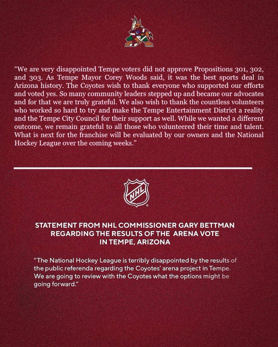 Daronism's tweet photo. Kansas City Coyotes has a nice ring to it. https://t.co/nJIw4BwrpH