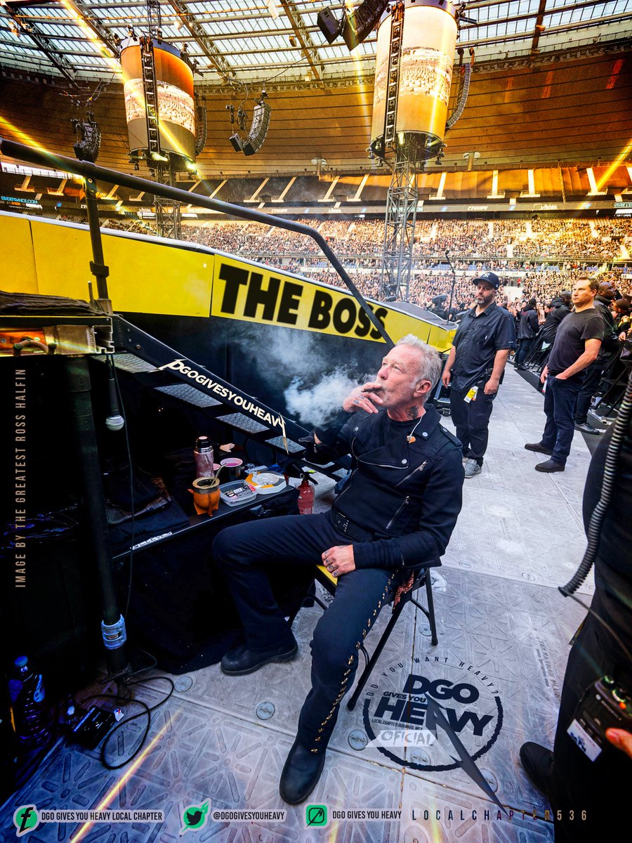 DGOgivesyouhea1's tweet image. EL JEFE... #jameshetfield #theboss @Metallica  #LocalChapter536