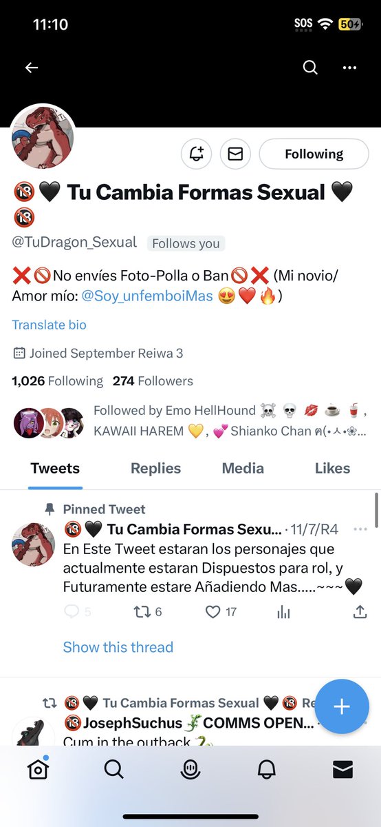 Block this person they will repot your account if it gets hacked and gets all pissie if you don’t speak the language they use