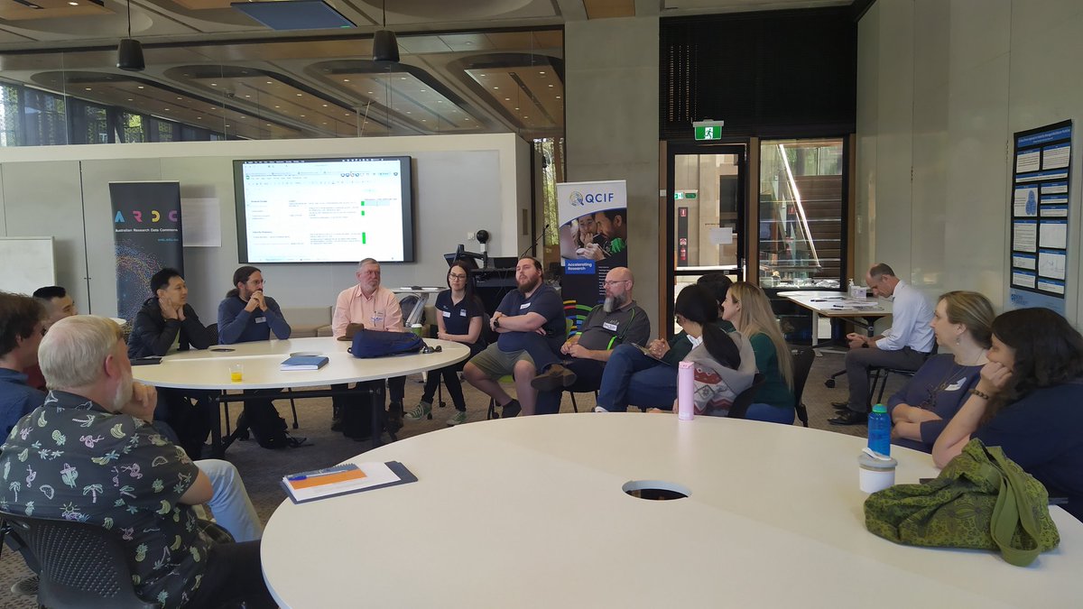Paula Andrea (@orchid00) on Twitter photo Discussion time! 3 topics were selected 1) programming languages 2) software sustainability 3) career progression <a href="/rse_aunz/">RSE Australia and New Zealand</a> #RSE #RSDF happy faces after lunch <a href="/qcifltd/">QCIF</a> <a href="/ARDC_AU/">Australian Research Data Commons (ARDC)</a> enabling networking and growing community through topics of interest Discussion time! 3 topics were selected 1) programming languages 2) software sustainability 3) career progression <a href="/rse_aunz/">RSE Australia and New Zealand</a> #RSE #RSDF happy faces after lunch <a href="/qcifltd/">QCIF</a> <a href="/ARDC_AU/">Australian Research Data Commons (ARDC)</a> enabling networking and growing community through topics of interest