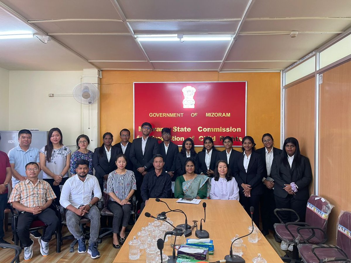 @SaveethaLaw_SSL has conducted a National Level Legal Awareness camp in Collaboration with Mizoram Child Rights Commission  #MSCPCR @SIMATS_Univ @VC_SIMATS @ChadaramDr
