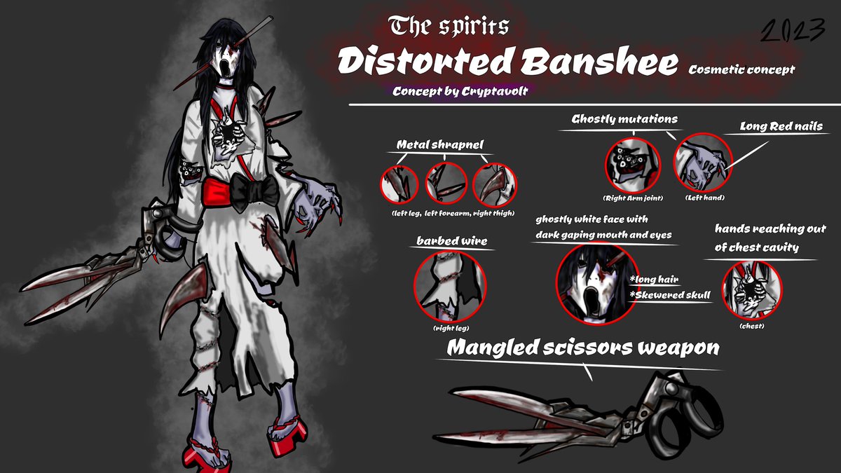 Cryptavolt on Twitter "I finished my dbd cosmetic contest Killer