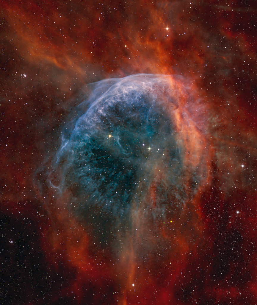 WR 134 Ring Nebula #space #nasa