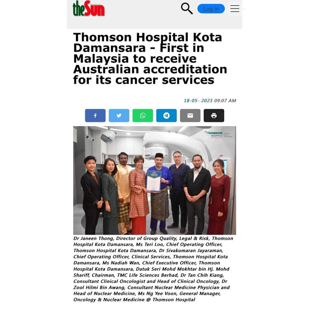 WanNabilahBtMu1's tweet photo. Congratulations, Dr Zool Hilmi and Oncology & Nuclear Medicine @thomsonhosp_kd team 💜✨🎗️
https://t.co/VBSu6XGyb3
#kotadamansara #ThomsonHospitalKD #OncologyNuclearMedicineTHKD #equip7 #malaysia https://t.co/mNXbHniWio