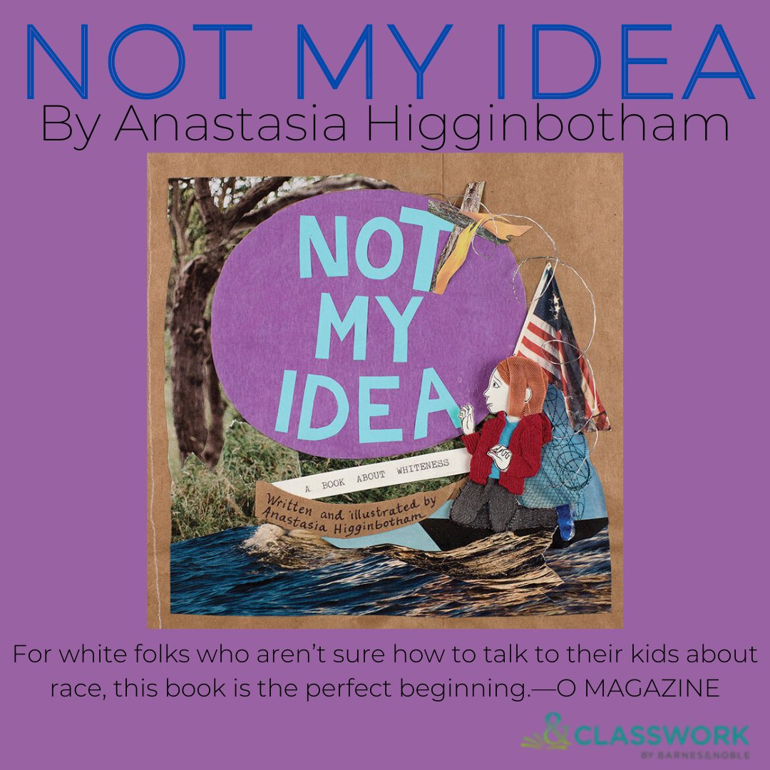 NAMED ONE OF SCHOOL LIBRARY JOURNAL'S BEST BOOKS OF 2018

Not My Idea: A Book About Whiteness is a picture book about racism and racial justice, inviting white children and parents to become curious about racism, accept that it's real, and cultivate justice.

#DiscoveryThursday
