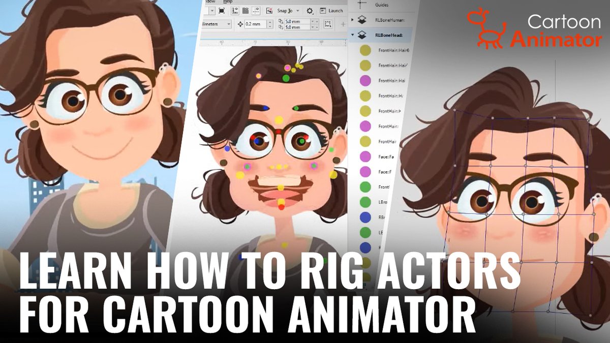 reallusion's tweet photo. Learn #howto rig your own custom G3 actors for #CartoonAnimator 5!

#GarryPye takes you step by step through all the processes required to create your own G3 SVG actors for #CTA5. 

Includes full FREE written tutorial https://t.co/cUkobwB1X0 

CTA: https://t.co/ixk7Mx0Crn https://t.co/LyVrmDDeZL