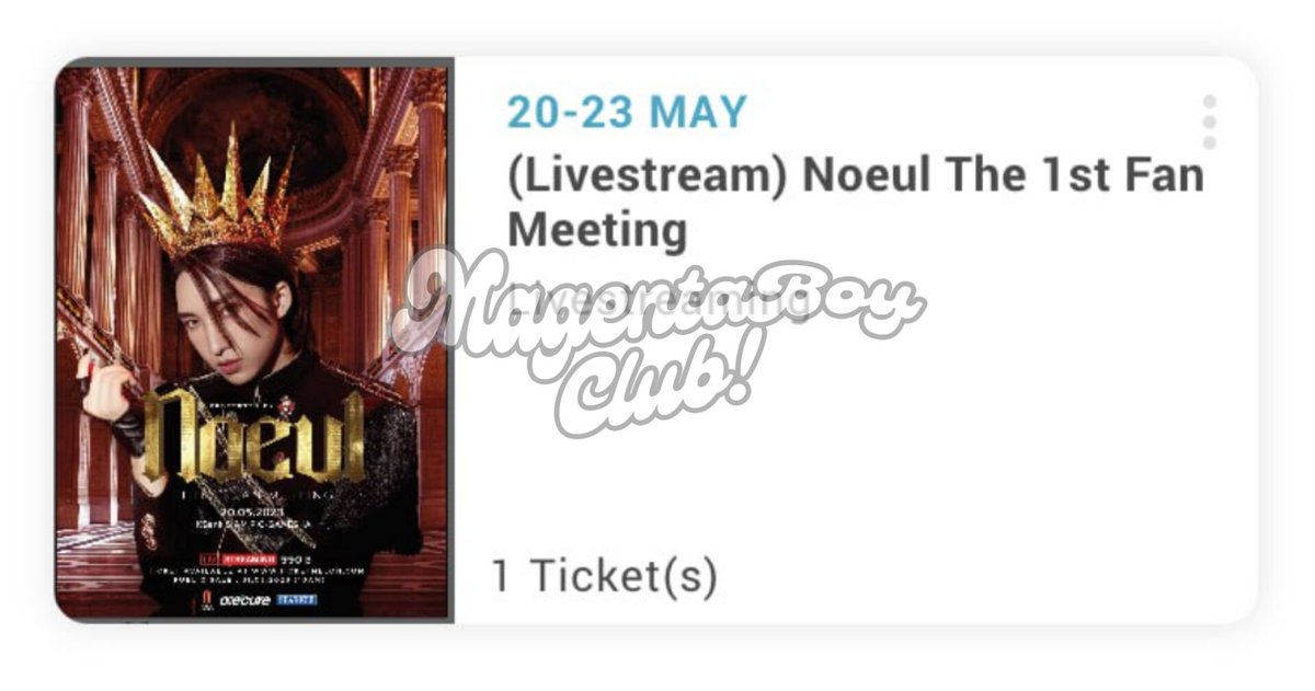 🩷✨~HAPPY NOEUL DAY~✨🩷

I'm giving away x1 Noeul FM livestream ticket🥳🎟️

RT + Reply with cuteeeee Noeul pics/vids and I'll randomly pick one winner!💖💌

Ends: 19 May, 18:00 (GMT+7)

Good luck!!🍀🐰

#MemoryNoeul24y
#NoeulFM 
#Noeulnuttarat
#MagentaBoy