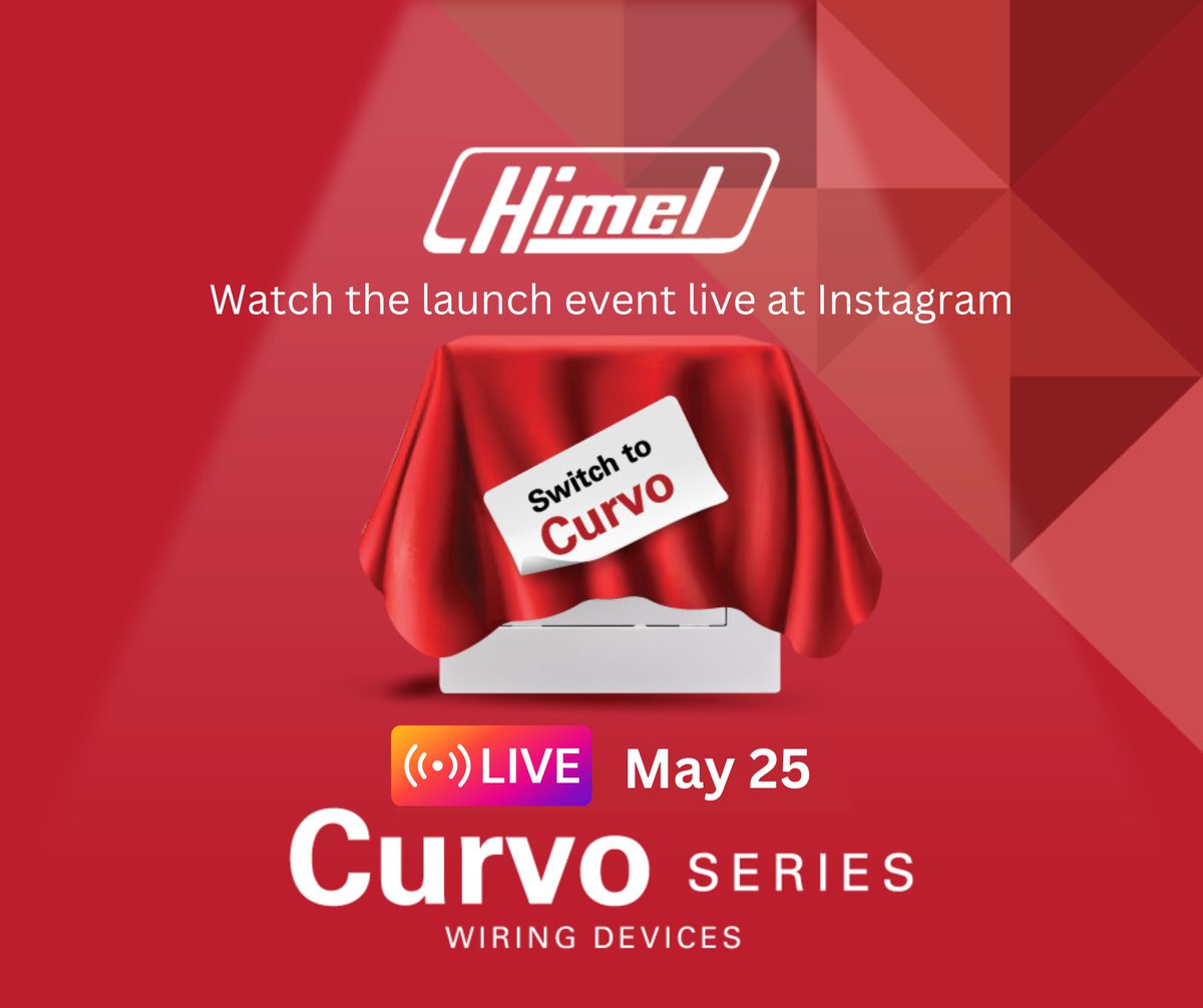 LAUNCH ALERT! 𝐇𝐢𝐦𝐞𝐥 𝐂𝐮𝐫𝐯𝐨 𝐒𝐞𝐫𝐢𝐞𝐬 𝐰𝐢𝐫𝐢𝐧𝐠 𝐝𝐞𝐯𝐢𝐜𝐞𝐬 will be unveiled in 𝐈𝐧𝐝𝐨𝐧𝐞𝐬𝐢𝐚 on May 25th. 𝐅𝐨𝐥𝐥𝐨𝐰 𝐇𝐢𝐦𝐞𝐥 𝐈𝐧𝐝𝐨𝐧𝐞𝐬𝐢𝐚 𝐈𝐧𝐬𝐭𝐚𝐠𝐫𝐚𝐦at <a href="/himel/">Abidul Haque Himel</a>.indonesia to 𝐰𝐚𝐭𝐜𝐡 𝐥𝐢𝐯𝐞 𝐛𝐫𝐨𝐚𝐝𝐜𝐚𝐬𝐭 𝐨𝐟 𝐭𝐡𝐞 𝐞𝐯𝐞𝐧𝐭.