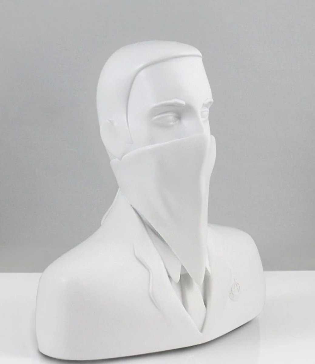 sprayedpaint.com/products/abcnt…
ABCNT Masked Bust Ivory White Sculpture by ABCNT
#sculpture #artsculpture #ArtStatue #PopArtSculpture #GraffitiSculpture #art #graffiti #streetart #2020 #ABCNT #Activism #Anarchy #Face & Head #Man #Mask #Plastic #Protest #Resin #Riot #Sale #Stencil #Whi...