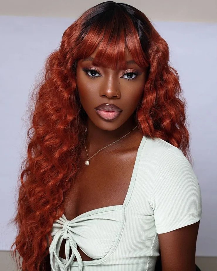 BennetteCeline's tweet image. Wigs with colored lace fronts are a great opportunity to experiment with striking, eye-catching hair colors. shorturl.at/zMNQU
#lacefrontwigs #colorwigs