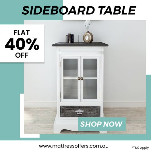 mattress_offers's tweet image. Looking for a statement piece to add to your home decor? Our sideboard table is the perfect blend of style and functionality. 
Visit Us - mattressoffers.com.au/cabinet-2-door…
#mattressoffers #SideboardTable #sideboard #interiordesign #furniture #interior #homedecor #furnituredesign