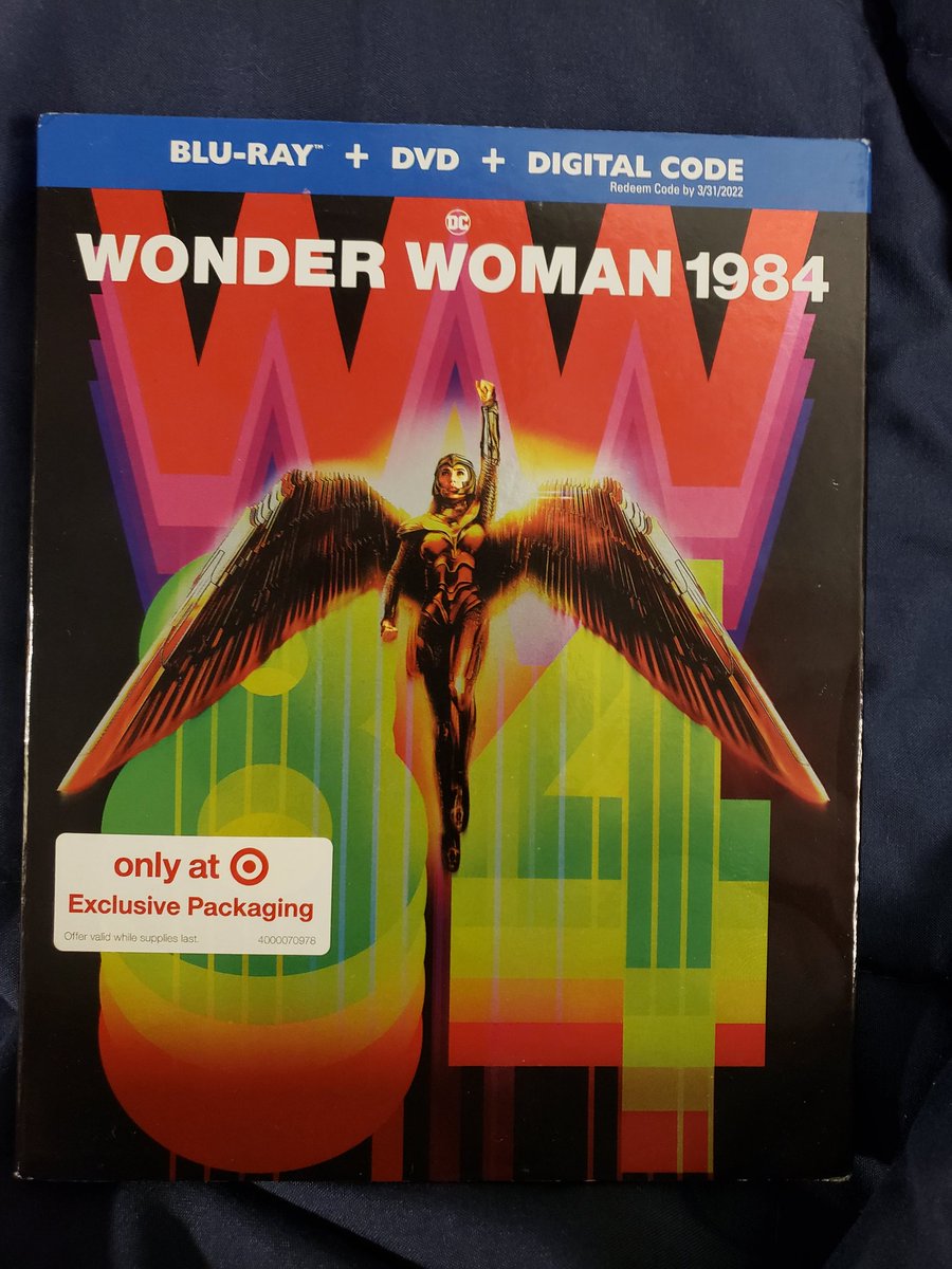 Now showing...Wonder Woman 1984 (2020) on amazing blu-ray #movie #movies #actionadventure #scifi #comicbookmovies #wonderwoman #wonderwoman1984 #DC #dccomics #galgadot #ChrisPine #kristenwiig #pedropascal #robinwright #LyndaCarter #lillyaspell #LucianPerez #2020s #bluray https://t.co/CgOHWNjkYa