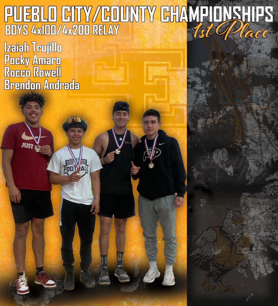 Pueblo City/County medalists!