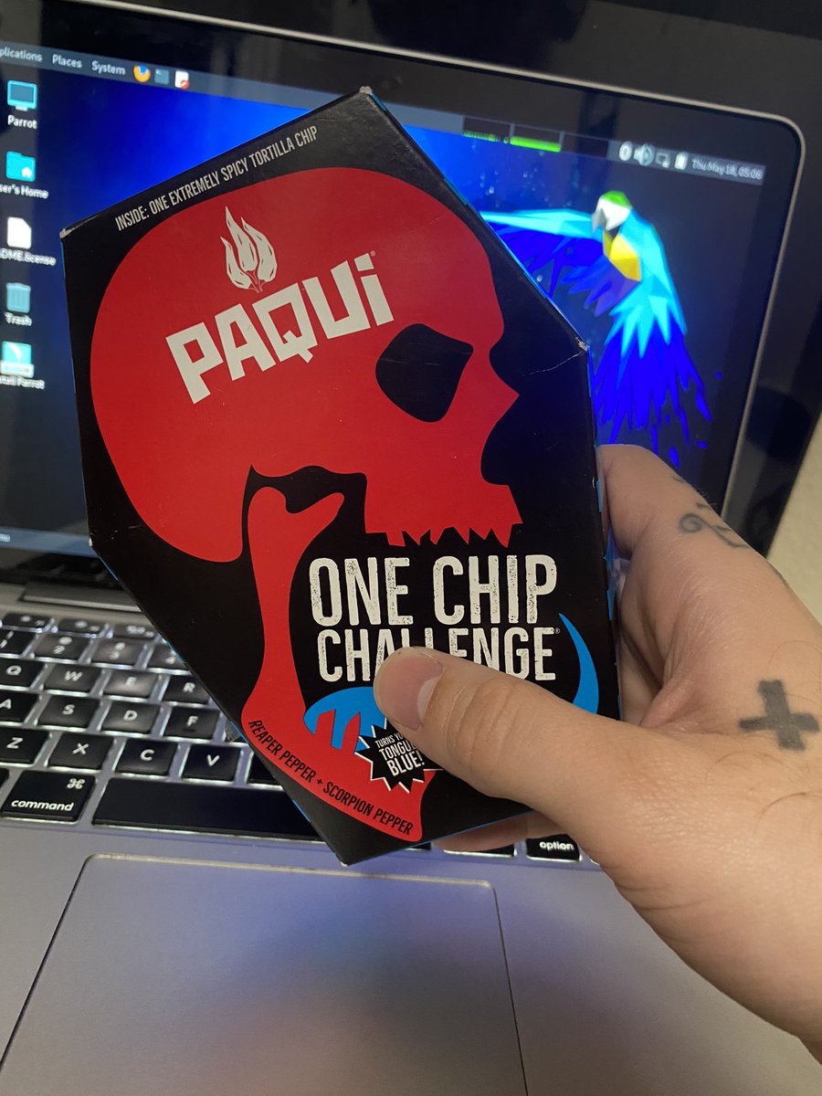 ExodusGhost's tweet image. Who’s gonna try the #OneChipChallenge with me at @thotcon? @illyrian598 You ain’t sh*t if you don’t! 😂 🔥 🥵 Got any takers??