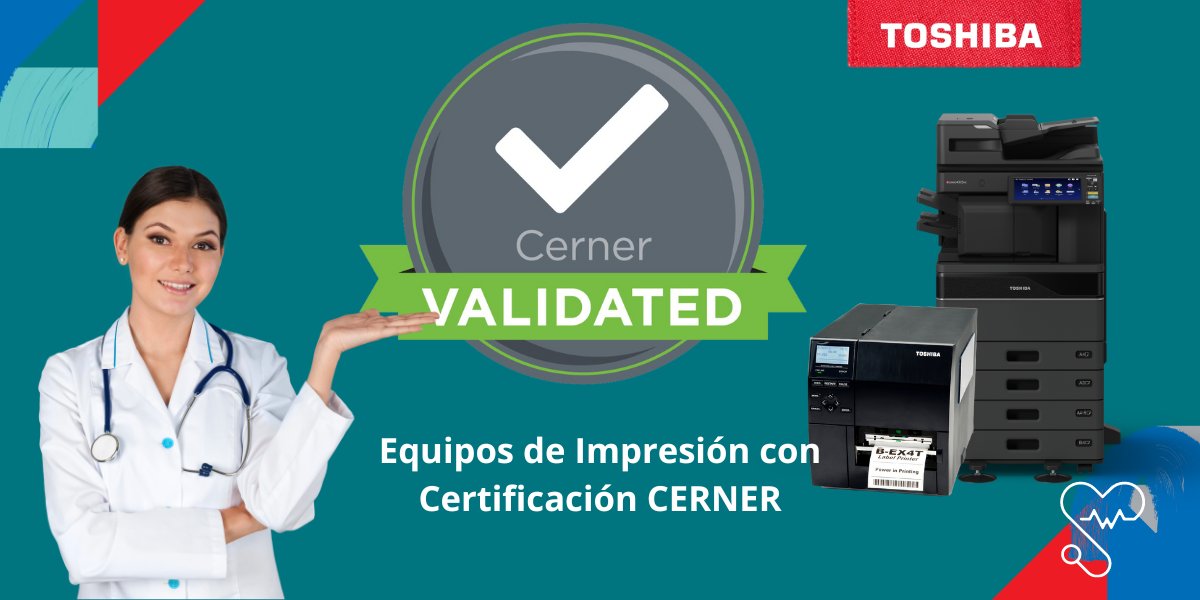 ToshibaTECSpain's tweet image. ¿Sabías que los Equipos de Impresión #TOSHIBA cuentan con la Certificación CERNER, la cual aseguran su uso dentro de la atención médica? 👩‍⚕️👨‍⚕️👌

Más info en toshibatec-tsis.com/soluciones/cer…
#toshibatec #cerner #sanidad #impresión